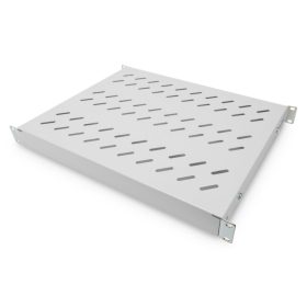   Digitus 1U fixed shelf for 600mm depth racks 44x482x350mm adjust. 350-550mm depth Grey