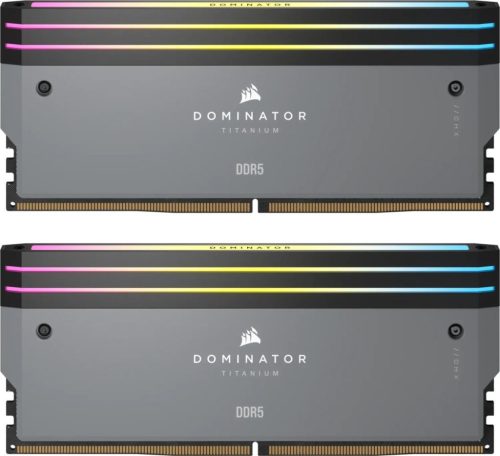 Corsair 32GB DDR5 6000MHz Kit(2x16GB) Dominator Titanium RGB Black