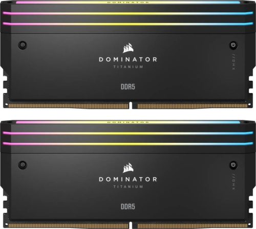 Corsair 32GB DDR5 6000MHz Kit(2x16GB) Dominator Titanium RGB Black