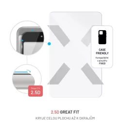   FIXED 2,5D edzett üveg kijelzővédő fólia Honor Pad X9-hez