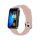 FIXED szilikon szíj Huawei Band 8 okosórához, pink