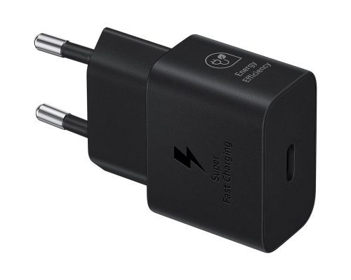 Samsung 25W PD Power Adapter with USB-C cable Black