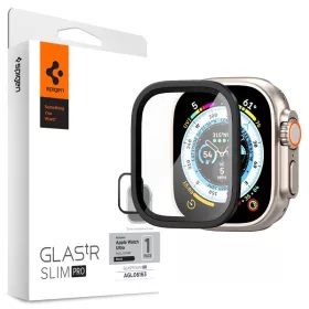   Spigen Glass tR Slim Pro 1 Pack, black - Apple Watch Ultra 2/Ultra 49mm