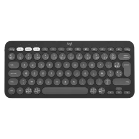  Logitech K380s Pebble Keys 2 Bluetooth Keyboard Tonal Grapphite US