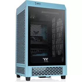   Thermaltake The Tower 200 Mini Chassis Tempered Glass Turquoise