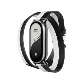 Xiaomi Smart Band 8 Double Wrap Strap Black and White