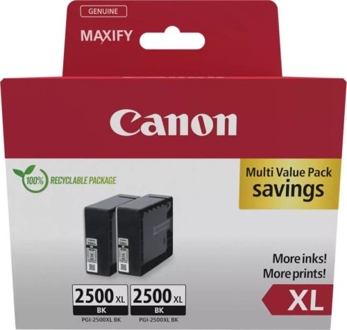 Canon PGI-2500XL Black Twin Pack