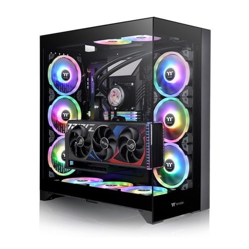 Thermaltake CTE E600 MX Tempered Glass Black