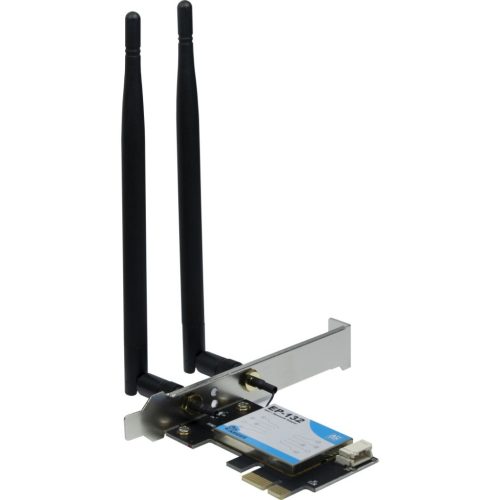 Inter-Tech EP-132 PCIe Adapter with WiFi 5 and Bluetooth 4.2