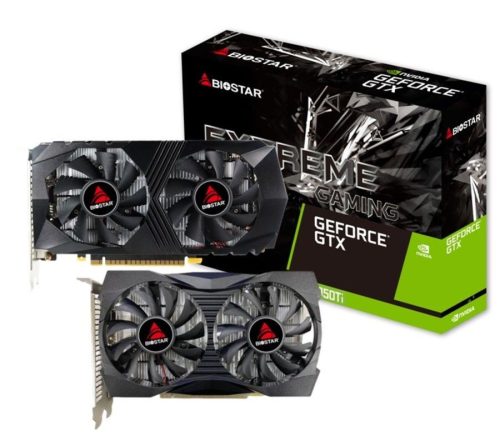 Biostar GeForce GTX1050 Ti 4GB DDR5