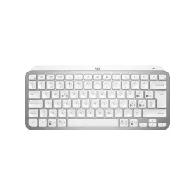 Logitech MX Keys Mini wireless keyboard Pale Grey UK