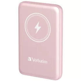   Verbatim Charge 'n' Go Magnetic Wireless 5000mAh PowerBank Pink