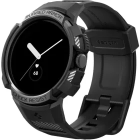 Spigen Rugged Armor Pro Google Pixel Watch/Watch 2 Black