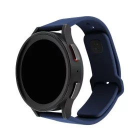   FIXED univerzális szilikon óraszíj készlet, gyors kioldás,  22mm-es okosórákhoz, kék FIXSST2-22MM-BL