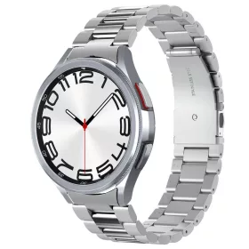   Spigen Modern Fit 316L Band Samsung Galaxy Watch6 Classic 47mm Silver