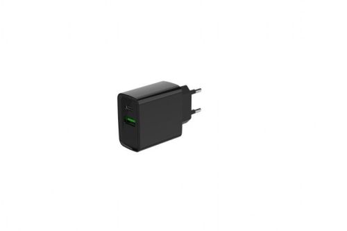 Gembird 2-Port 20W USB Fast Charger Black