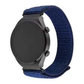   FIXED nylon sportos óraszíj gyorskioldással 22mm-es okosórához,  sötétkék FIXNST2-22mm-DBL