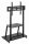 Gembird TVS-100F-01 TV floor stand with caster wheels 37"-100" Black