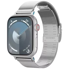 Spigen Sleek Link for Apple Watch 49mm/45mm/44mm/42mm Silver