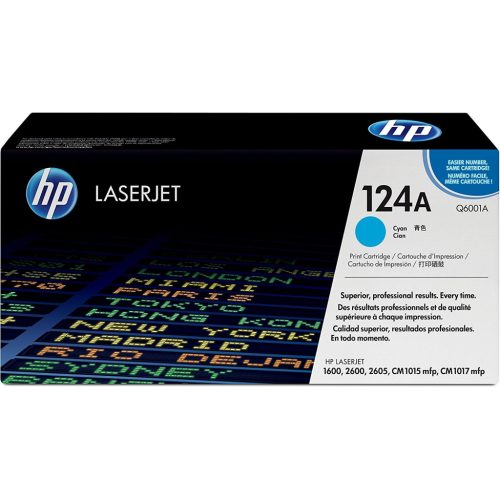 HP Q6001A (124A) Cyan toner