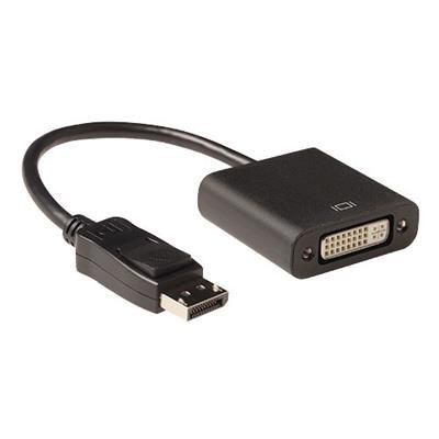 ACT Conversion cable DisplayPort male to DVI female 0,15m Black