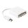 ACT Conversion cable Mini DisplayPort male to DVI female 0,15m White