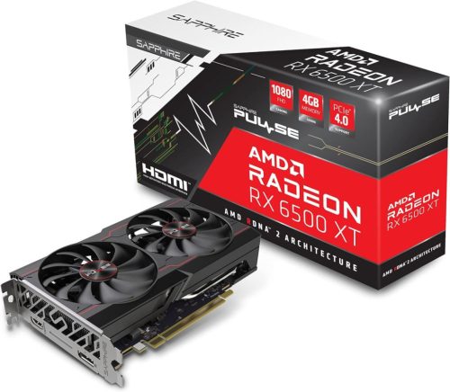 Sapphire Radeon RX6500 XT 4GB DDR6 Pulse Gaming OC