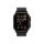 Apple Watch Ultra 2 v2 Cellular 49mm Black Titanium Case with Black Trail Loop S/M