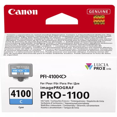 Canon PFI-4100 Cyan tintapatron