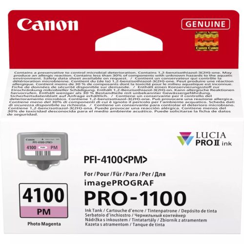 Canon PFI-4100 Photo Magenta tintapatron