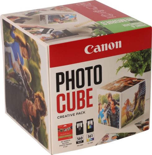 Canon PG-560 + CL-561 Multipack tintapatron + 40db Photo Paper Plus Glossy II