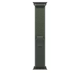 Apple Watch 49mm Trail Loop Green Black Titanium Finish S/M