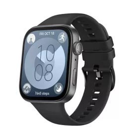   FIXED Sporty szilikon szíj  Huawei Watch FIT 3 okosórákhoz, fekete
