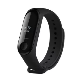   FIXED Sporty szilikon szíj Xiaomi Mi Band 3/4 okosórákhoz, fekete