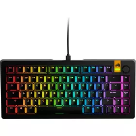   Glorious GMMK 3 HE 75% Prebuilt RGB Mechanical Gaming Keyboard Black UK