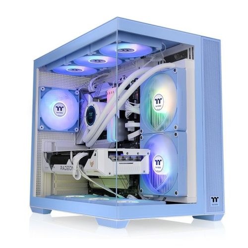 Thermaltake View 380 Tempered Glass ARGB Hydrangea Blue