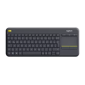 Logitech K400 Plus Wireless Touch Keyboard Black DE