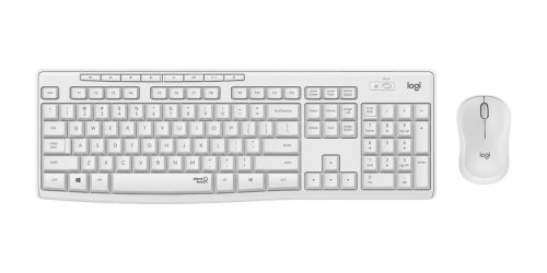 Logitech MK295 Silent Wireless Keyboard Combo White UK