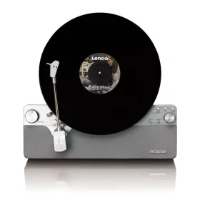  Lenco LSA-071SI Fully automatic vertical record player with built-in speakers and Bluetooth Silver
