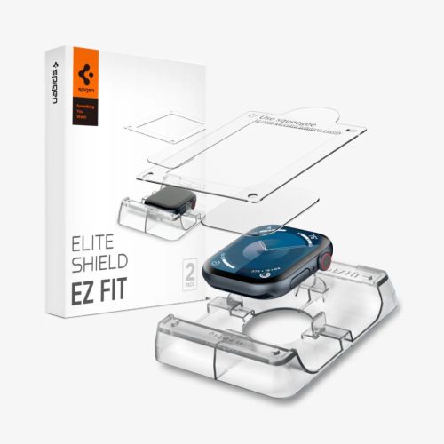 Spigen Eliteshield EZ Fit Apple Watch 10 46mm 2 pack Transparency