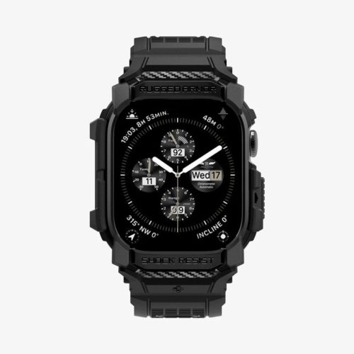 Spigen Rugged Armor Pro Apple Watch 10 42mm Matte Black