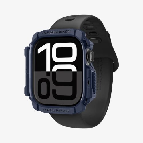 Spigen Rugged Armor Apple Watch 10 42mm Navy Blue