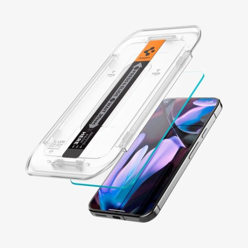 Spigen Glass tR EZ Fit 2 Pack Google Pixel 9 Pro XL Transparency