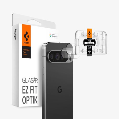 Spigen Glass tR EZ Fit Optik 2 Pack Google Pixel 9 Pro Crystal Clear