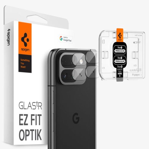 Spigen Glass tR EZ Fit Optik 2 Pack Google Pixel 9 Pro Fold Crystal Clear