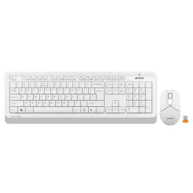 A4-Tech FG1012 Wireless Keyboard Combo White US