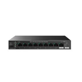   Tenda TEG1110PF-8-120W  9GE+1SFP Ethernet Switch With 8-Port PoE