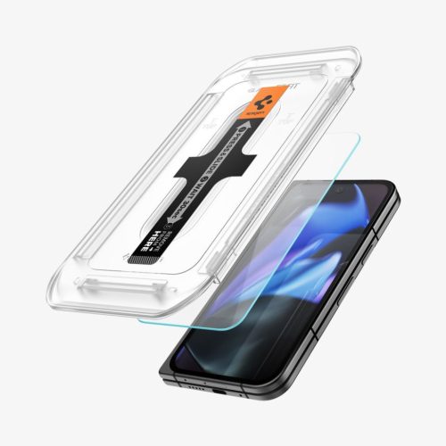 Spigen Glass tR EZ Fit (Cover 2 Pack) Google Pixel 9 Pro Fold Transparency