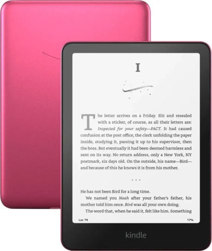 Amazon Kindle Paperwhite (2024) 7" E-book olvasó 16GB Metallic Raspberry (Reklámos verzió)