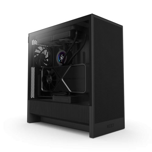 NZXT H5 Flow (2024) Tempered Glass Black